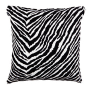 Artek Zebra Black / White Large Throw Pillow