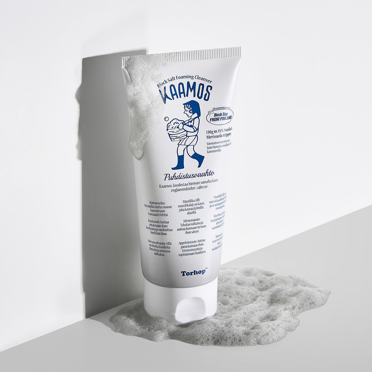 Torhop Kaamos Black Salt Foaming Cleanser