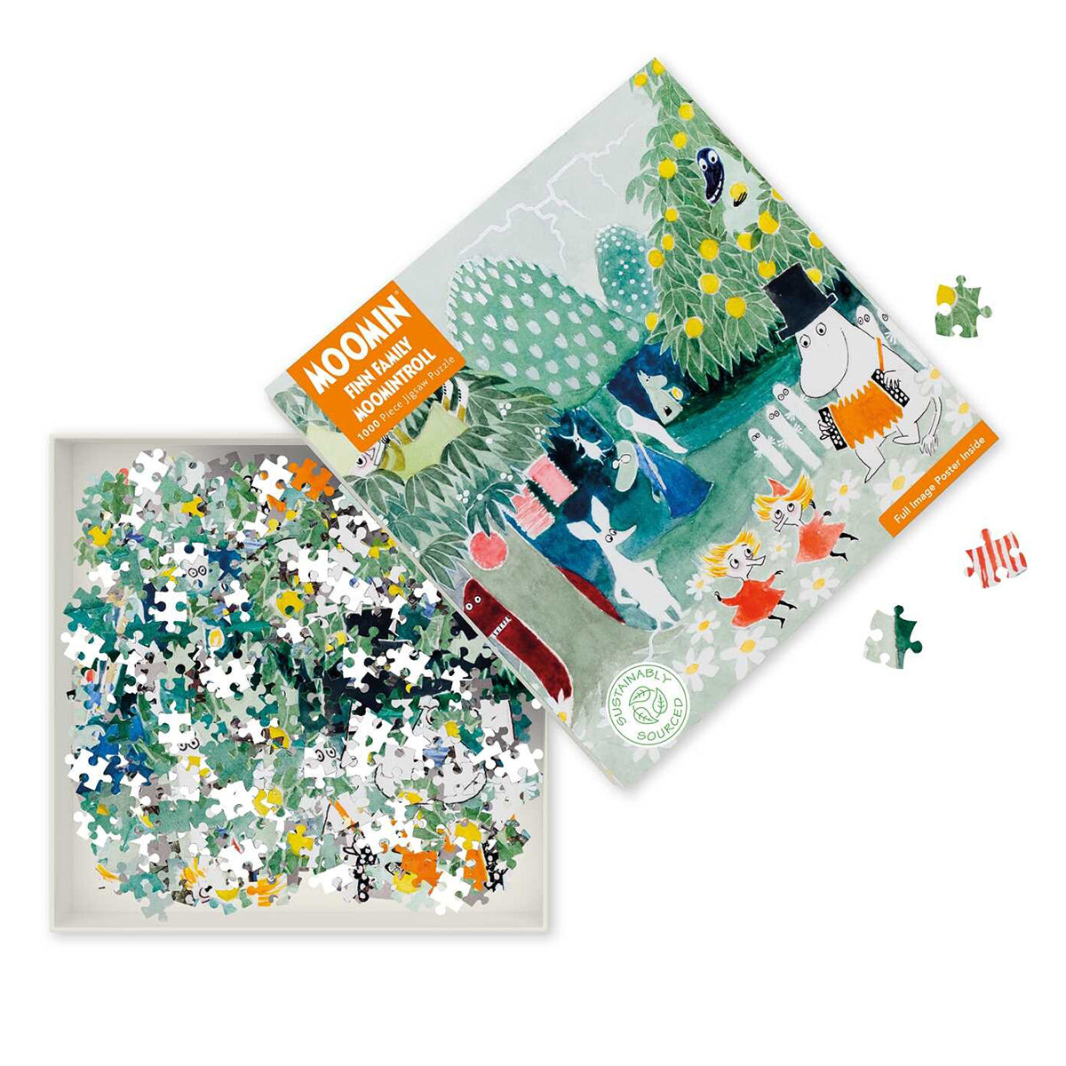 Moomin Finn Family Moomintroll 1000-Piece Jigsaw Puzzle