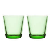 iittala Kartio Apple Green Medium Tumbler - Set of 2