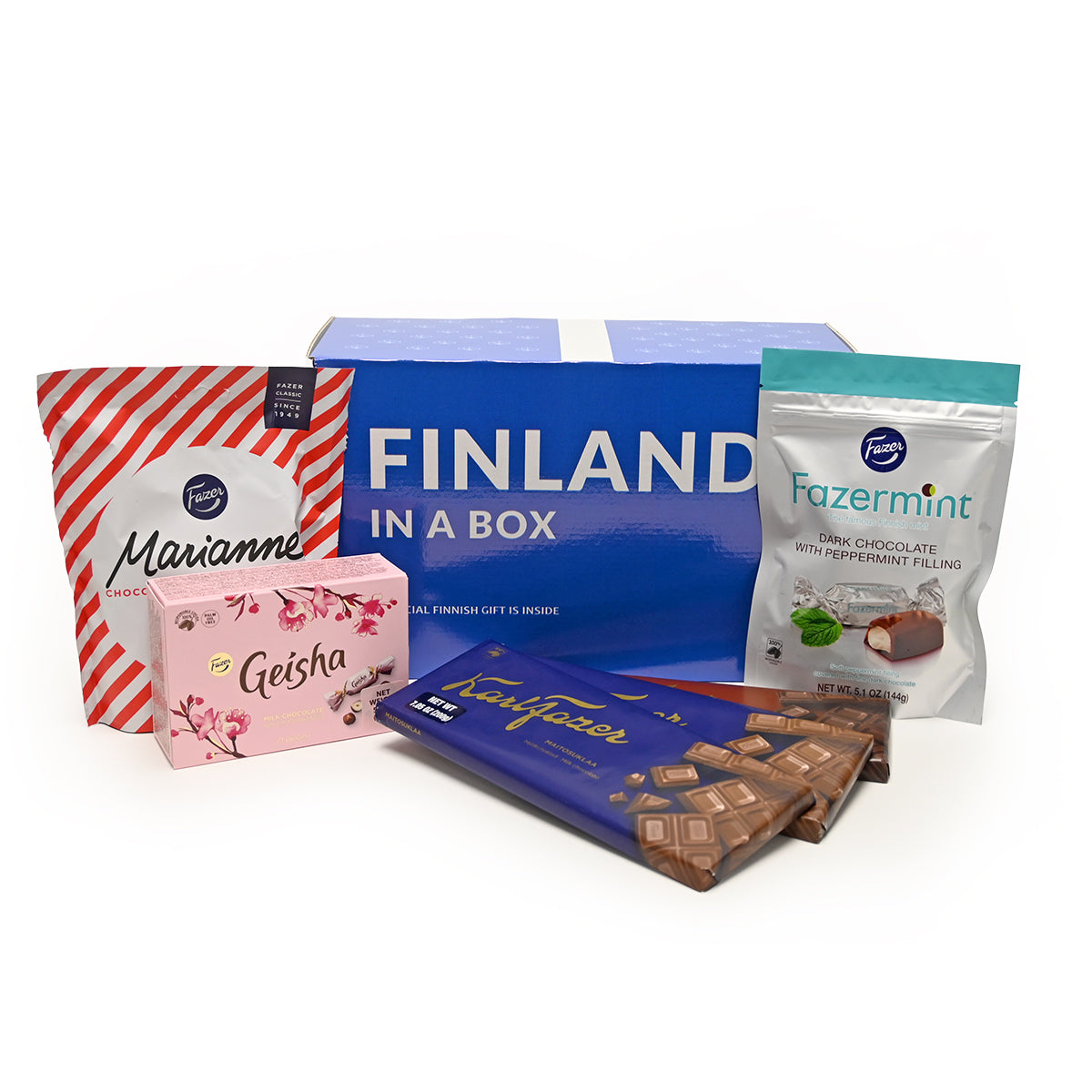 Finland in a Box Candy Lover Gift Set