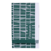 Finlayson Coronna Dark Green / White Tea Towels - Set of 2