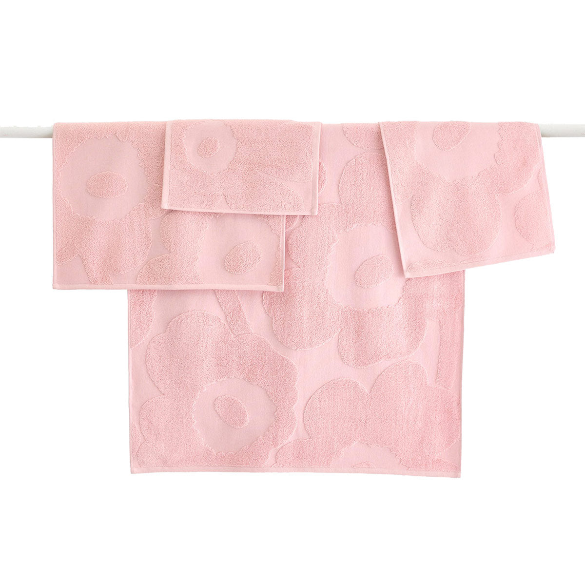 Marimekko Unikko Powder Pink Towels