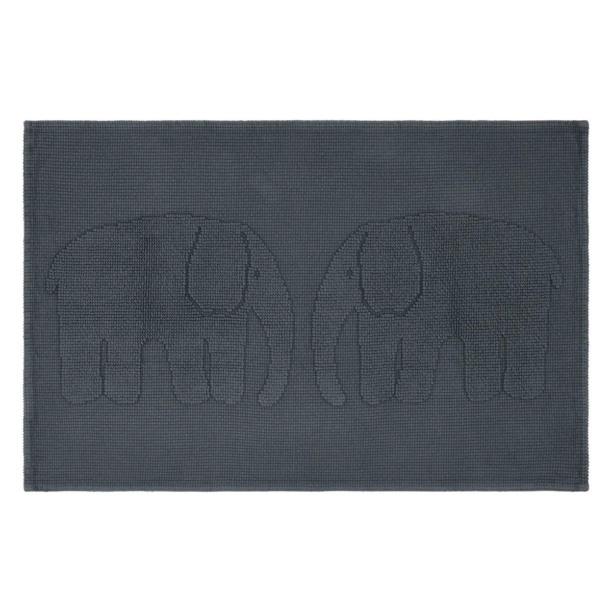 Finlayson Elefantti Dark Grey Bath Rug