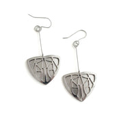 Pohjolan Helmi Festive Silver Shade Earrings