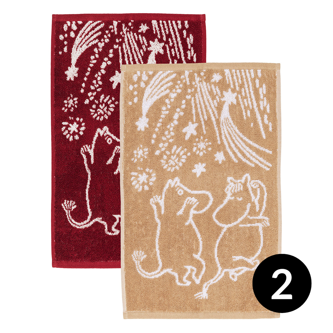 Moomin Festive Moments Guest Towel Sets