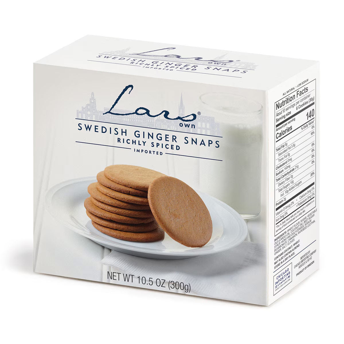 Lars Own Swedish Ginger Snaps - 10.5 oz