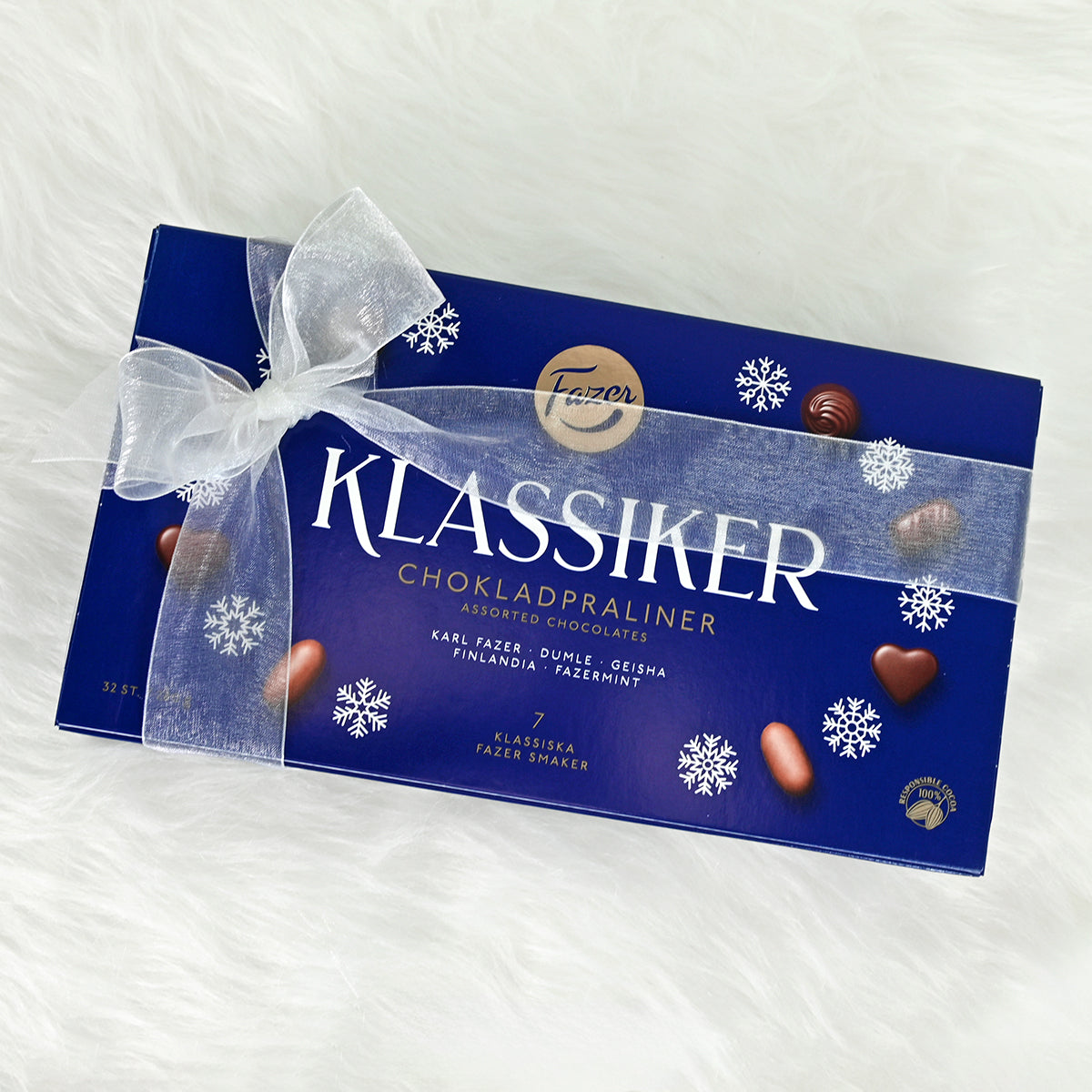 Fazer Klassiker Assorted Chocolates Box - 10 oz