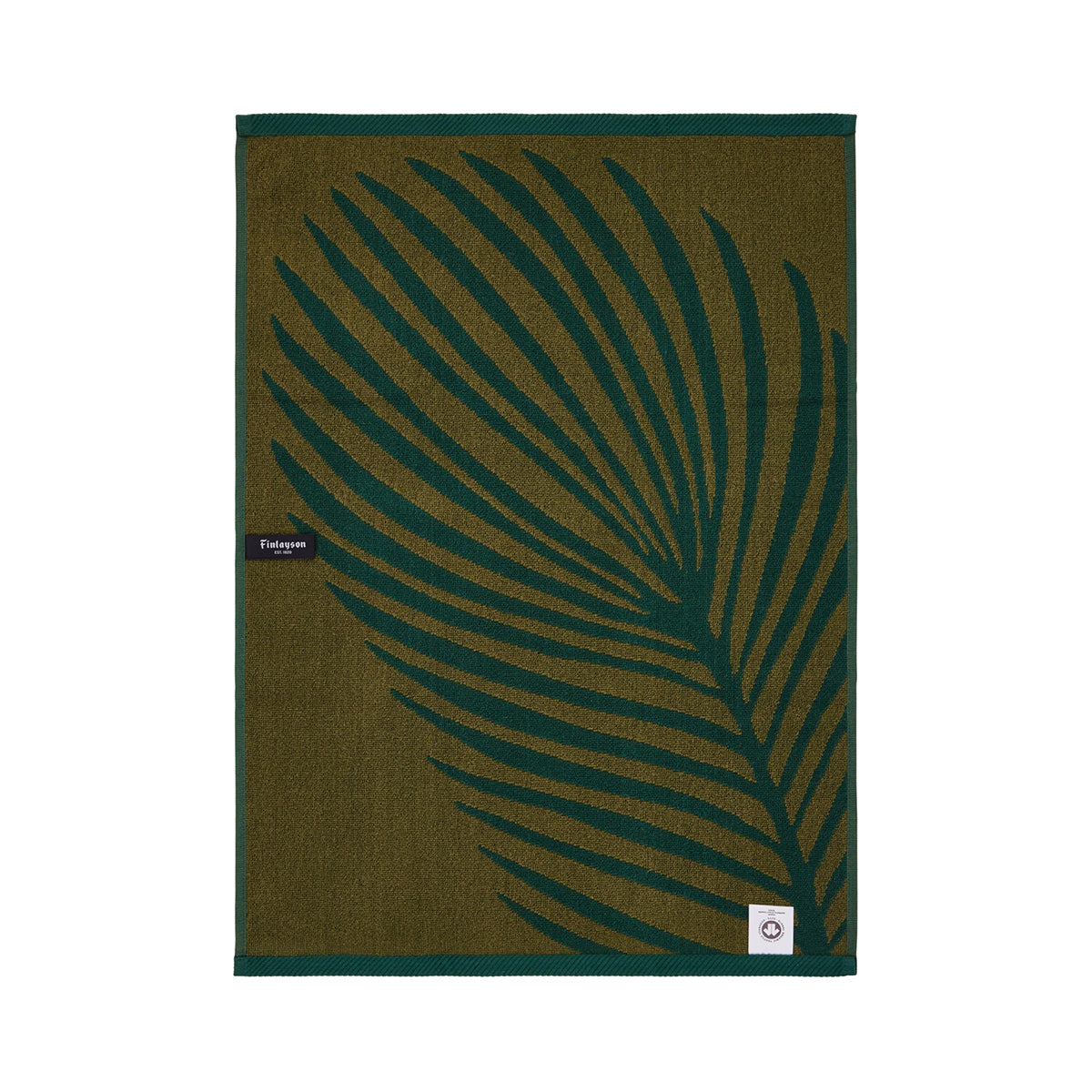 Finlayson Ikimetsa Dark Green / Olive Hand Towel