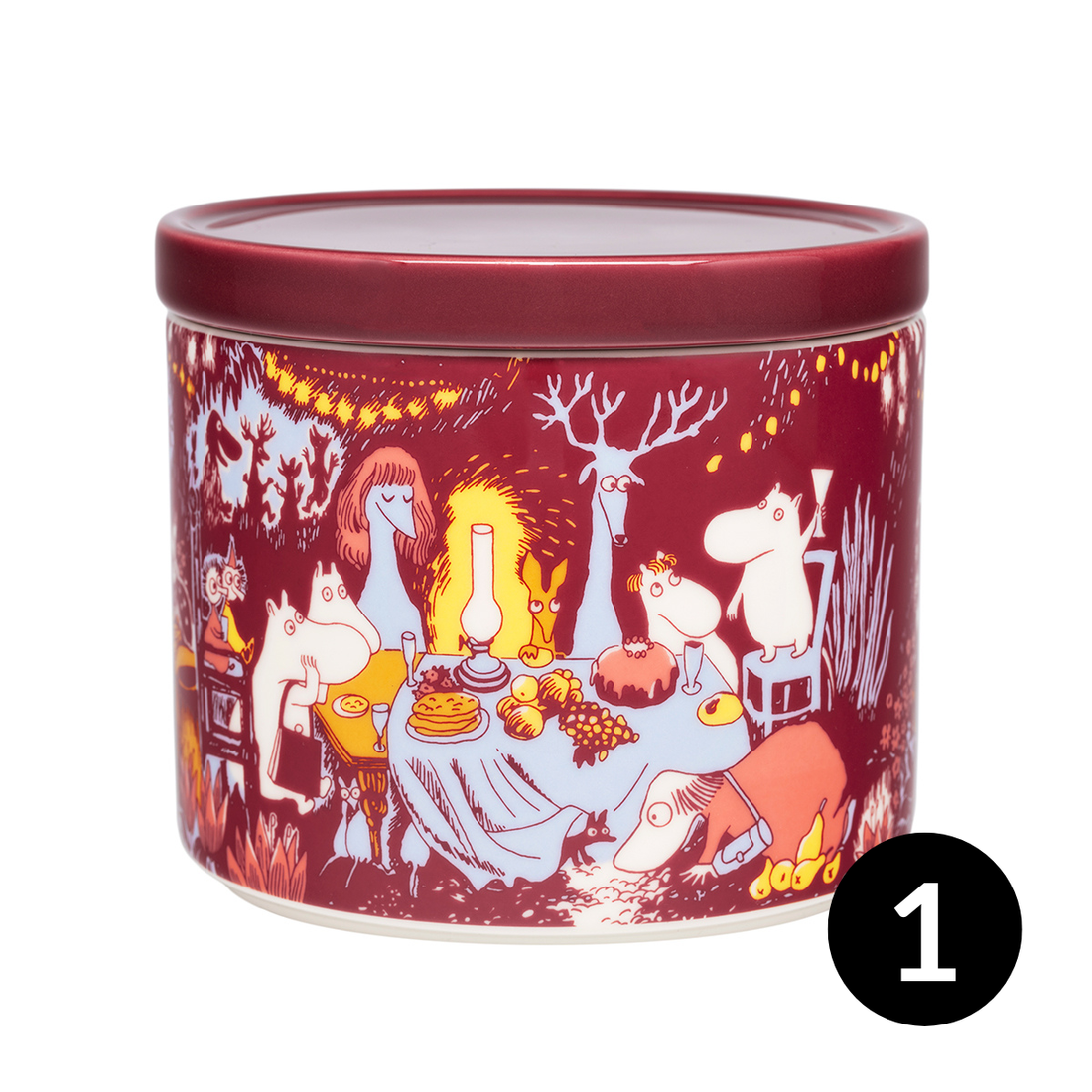 Moomintroll Festive Moments Cookie Jar