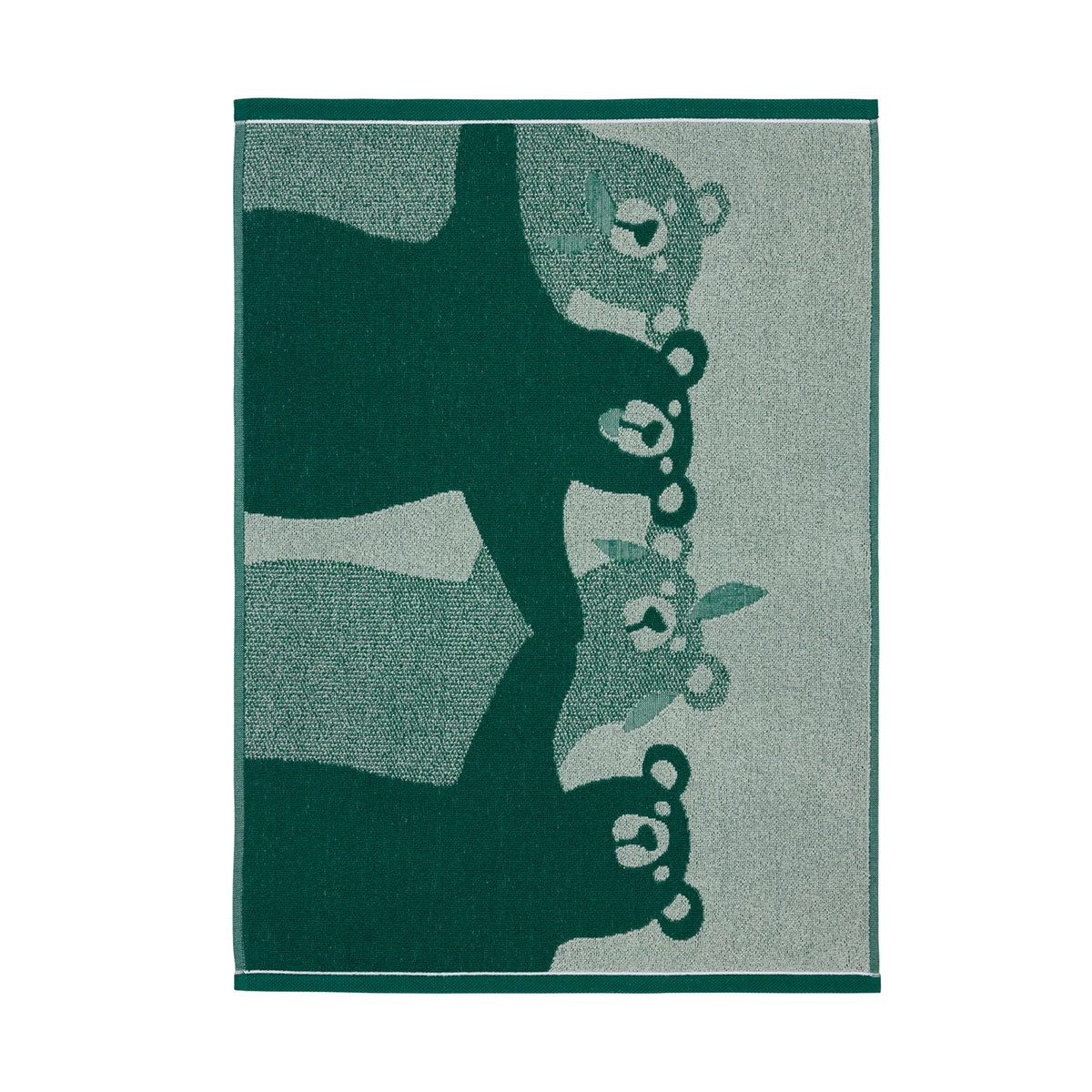 Finlayson Kopla Light Green / Dark Green Hand Towel