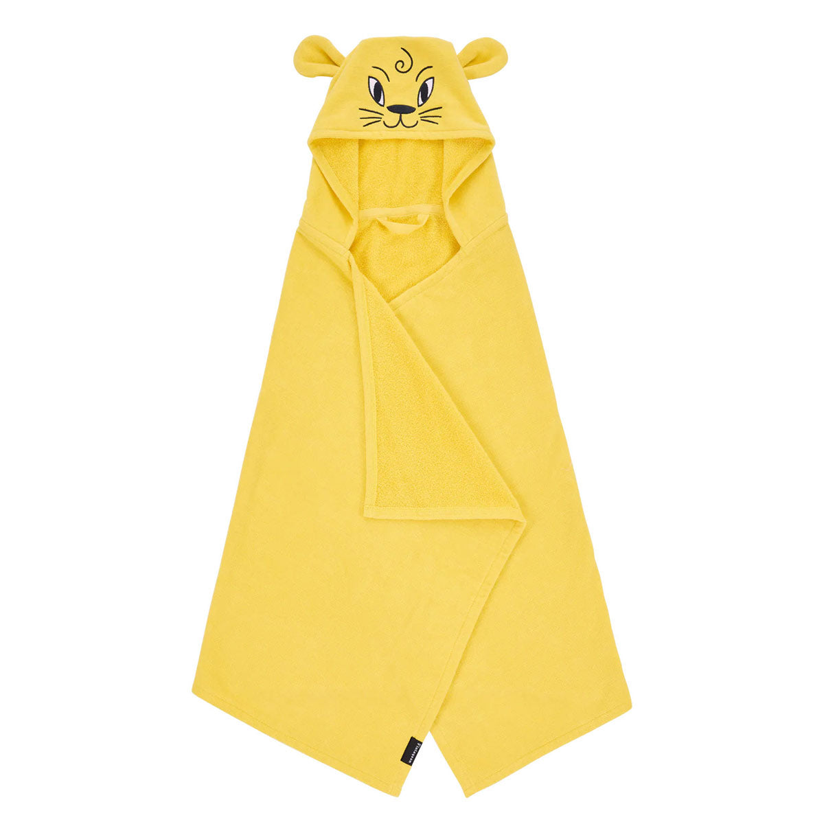 Finlayson Leijona Yellow Hooded Children's Towel