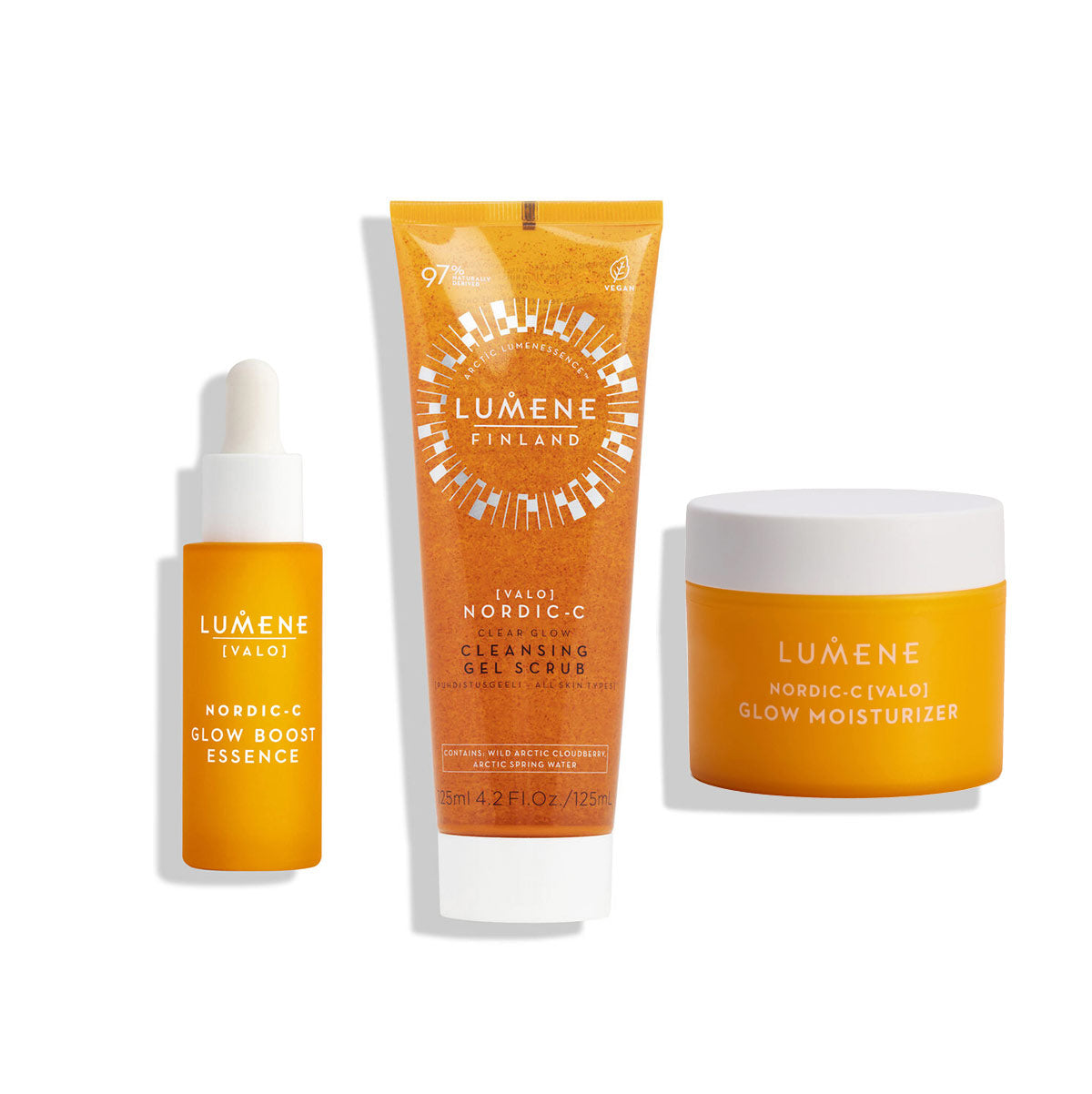 Lumene Glow Skincare Set Nordic-C [Valo]
