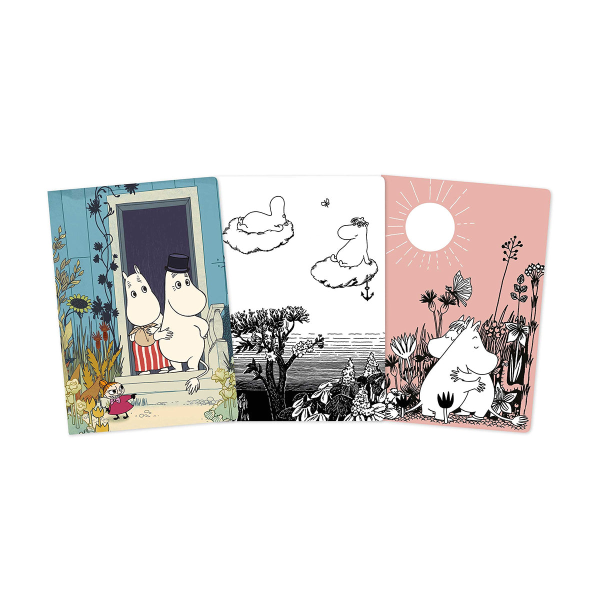 Moomin Mini Notebooks - Set of 3