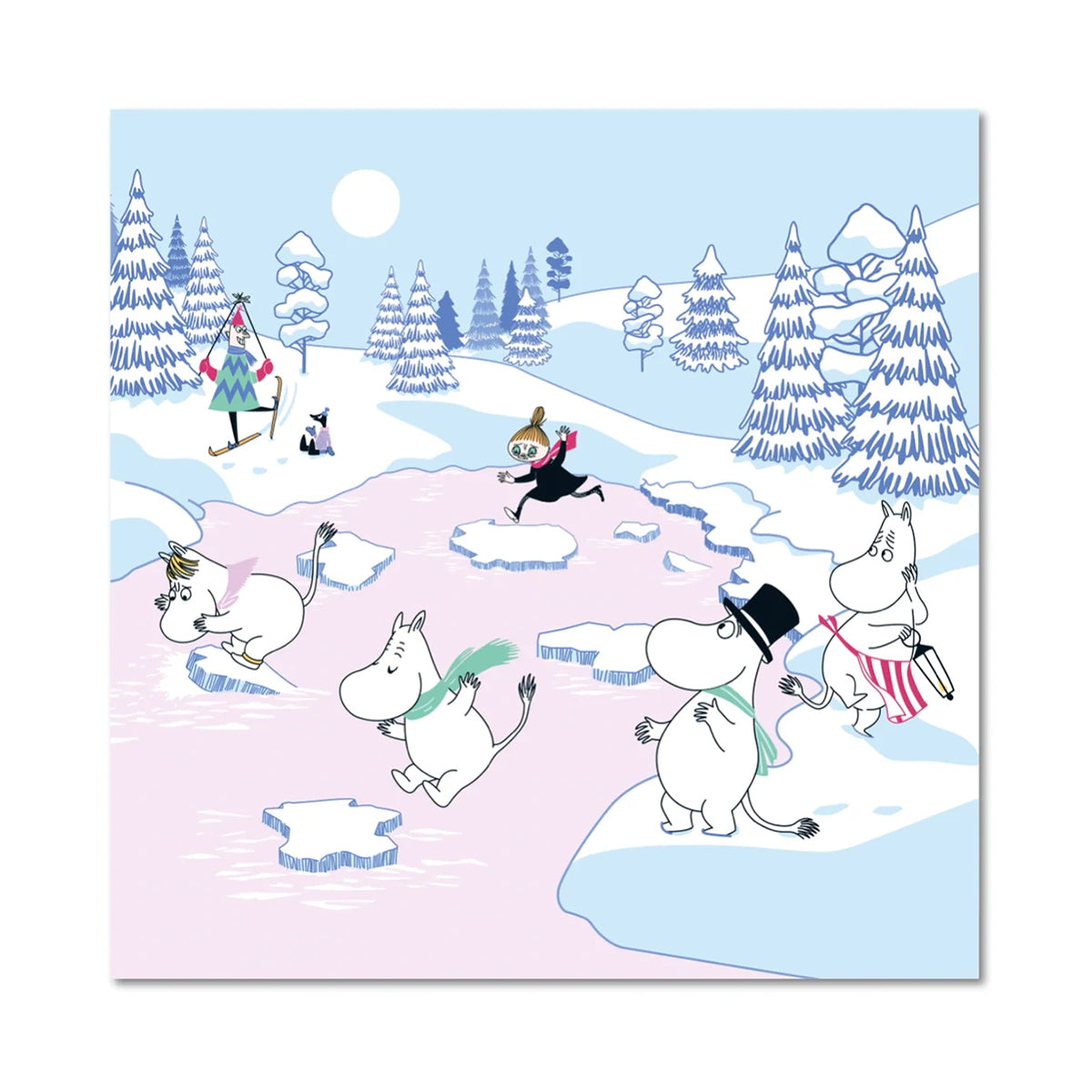 Opto Design Moomin Winter Lunch Napkins
