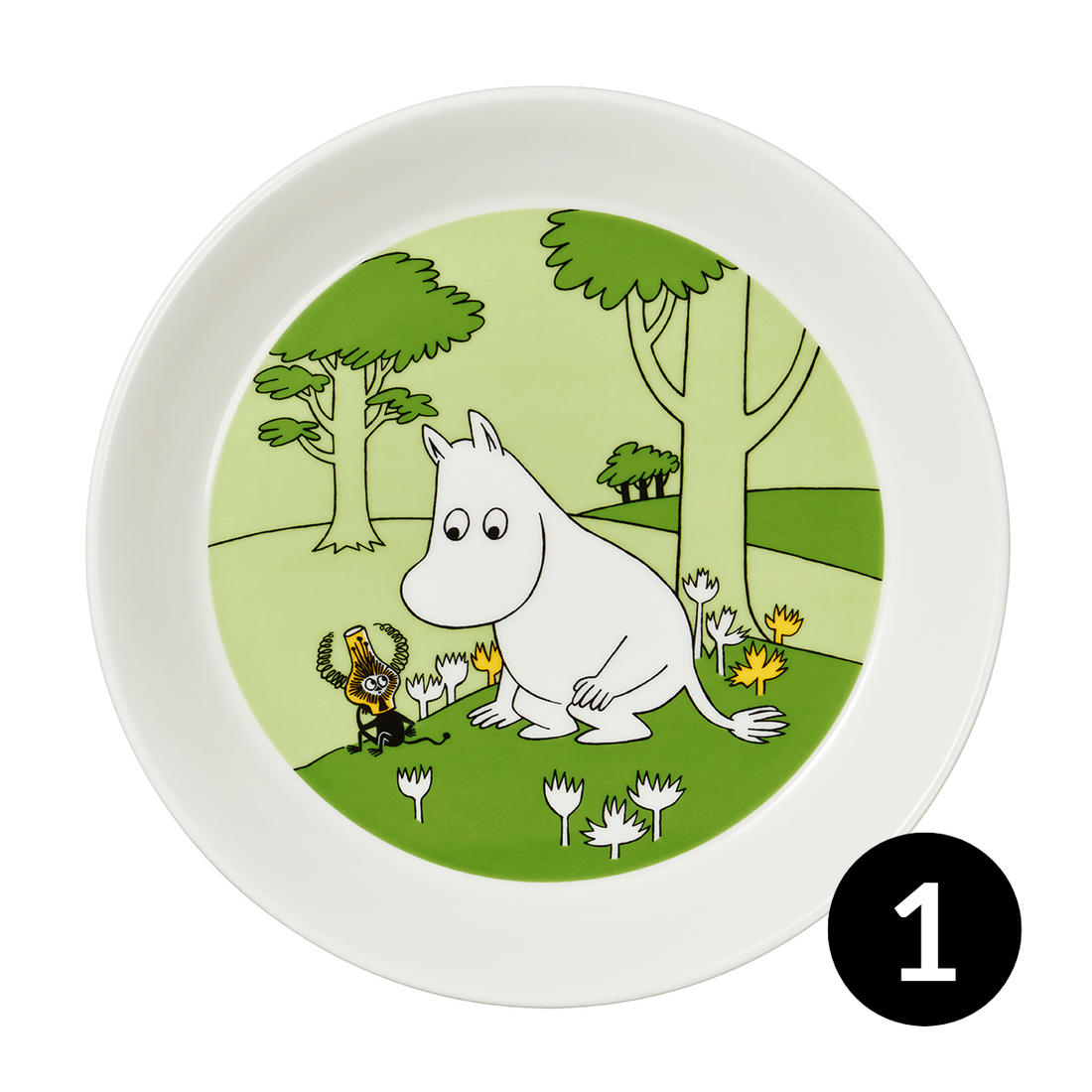 Moomintroll Plate