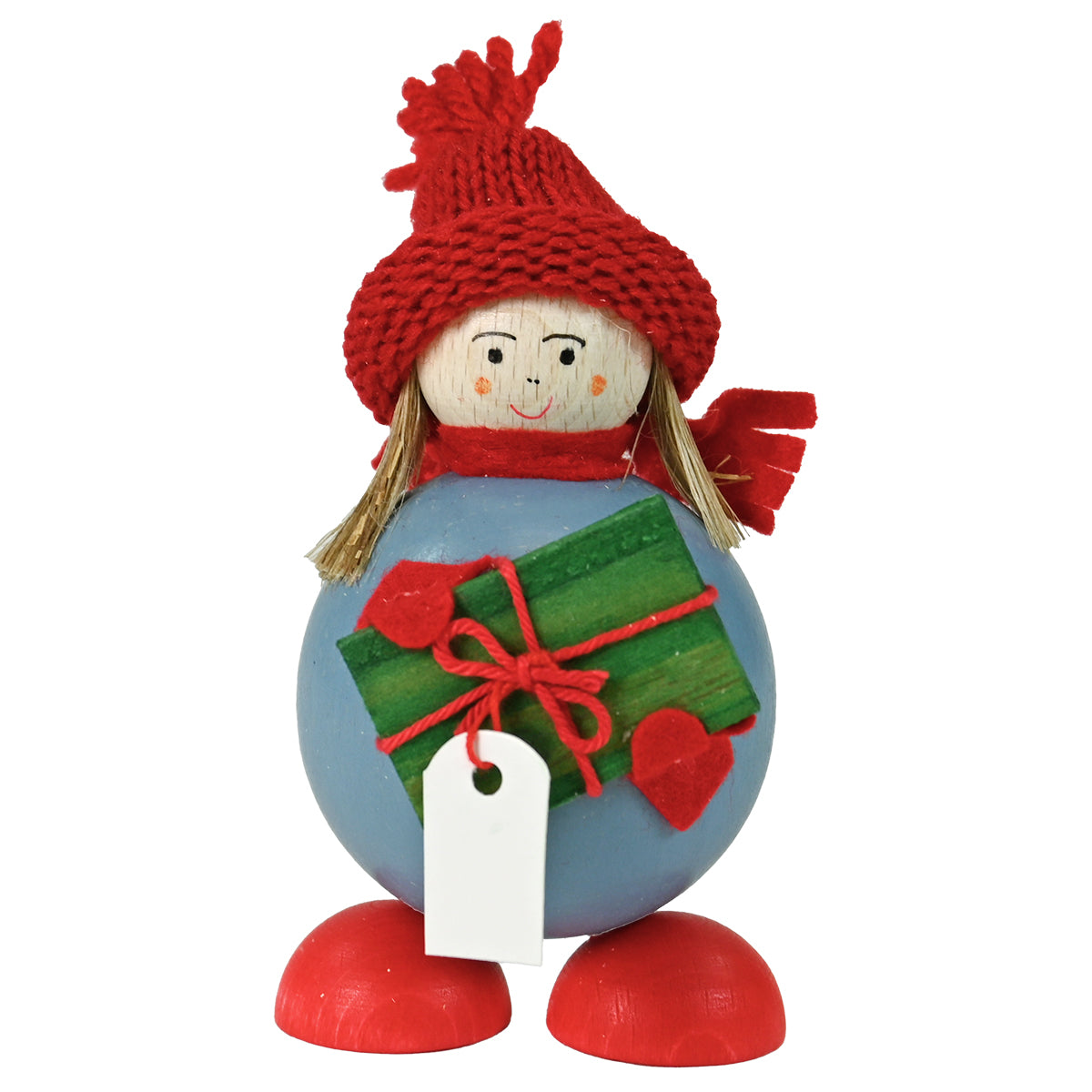 Large Tonttu with Present & Gift Tag