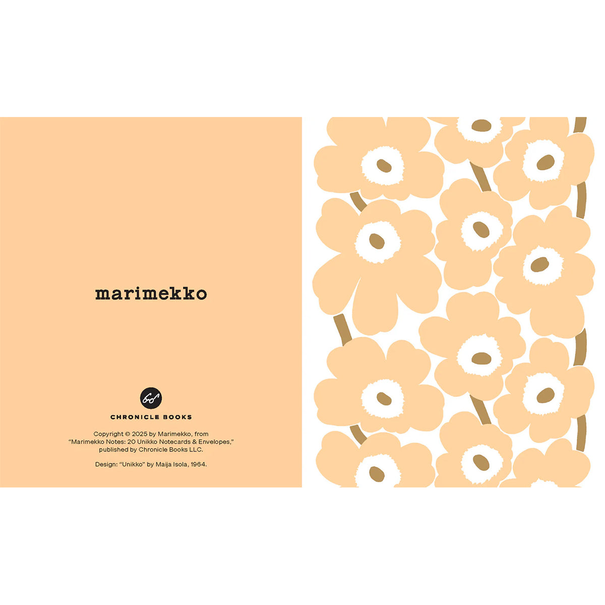 Marimekko Unikko Pastel Notecards with Envelopes