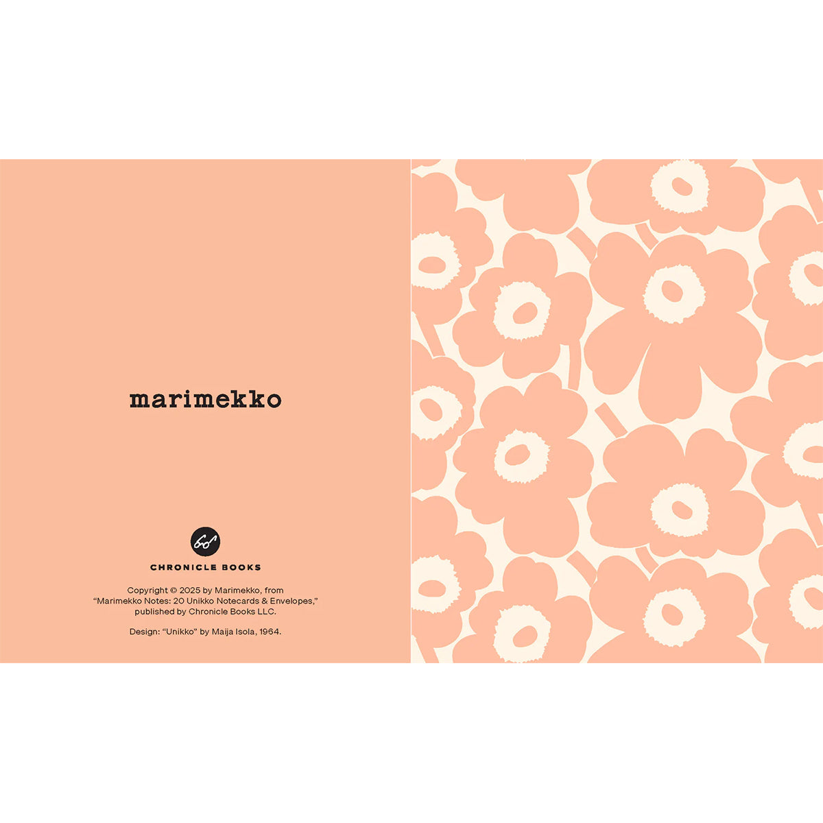 Marimekko Unikko Pastel Notecards with Envelopes