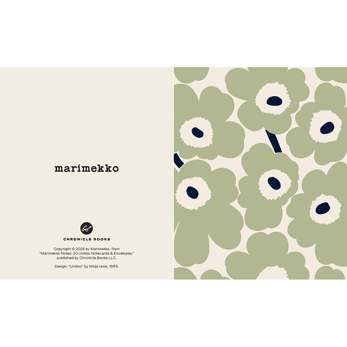 Marimekko Unikko Pastel Notecards with Envelopes