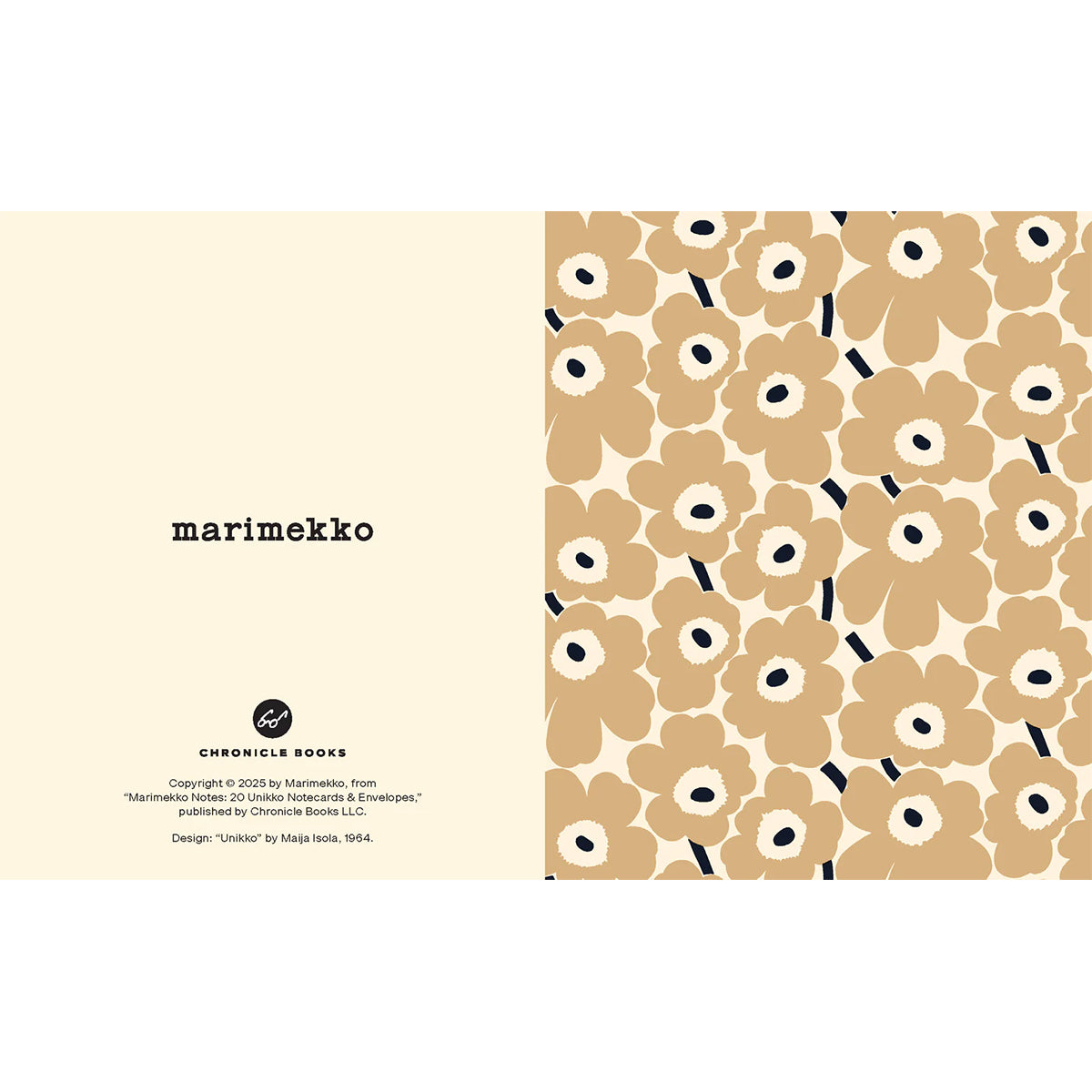 Marimekko Unikko Pastel Notecards with Envelopes