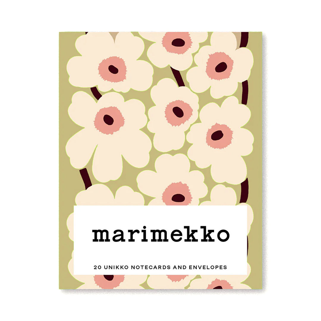 Marimekko Unikko Pastel Notecards with Envelopes
