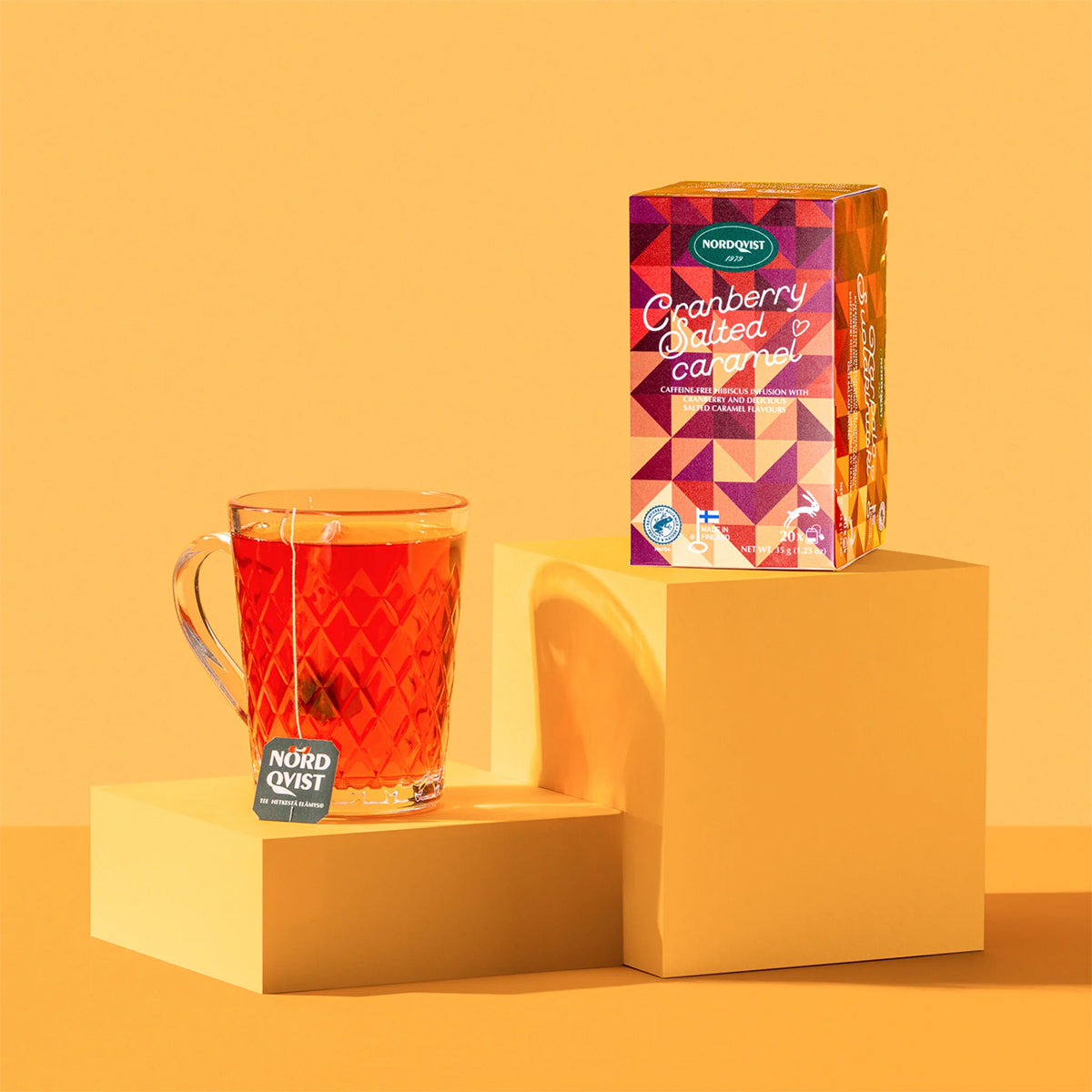 Nordqvist Cranberry Salted Caramel Caffeine-Free Tea