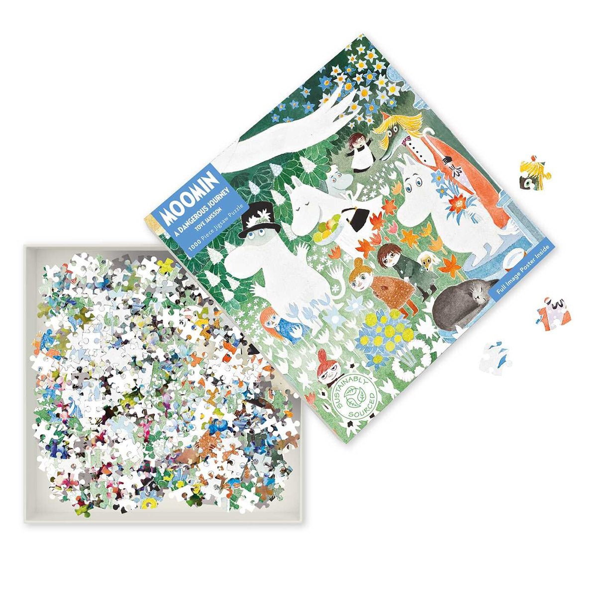 Moomin A Dangerous Journey 1000-Piece Jigsaw Puzzle