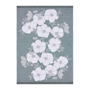 Finlayson Rosa Dark Green / White Tea Towels - Set of 2