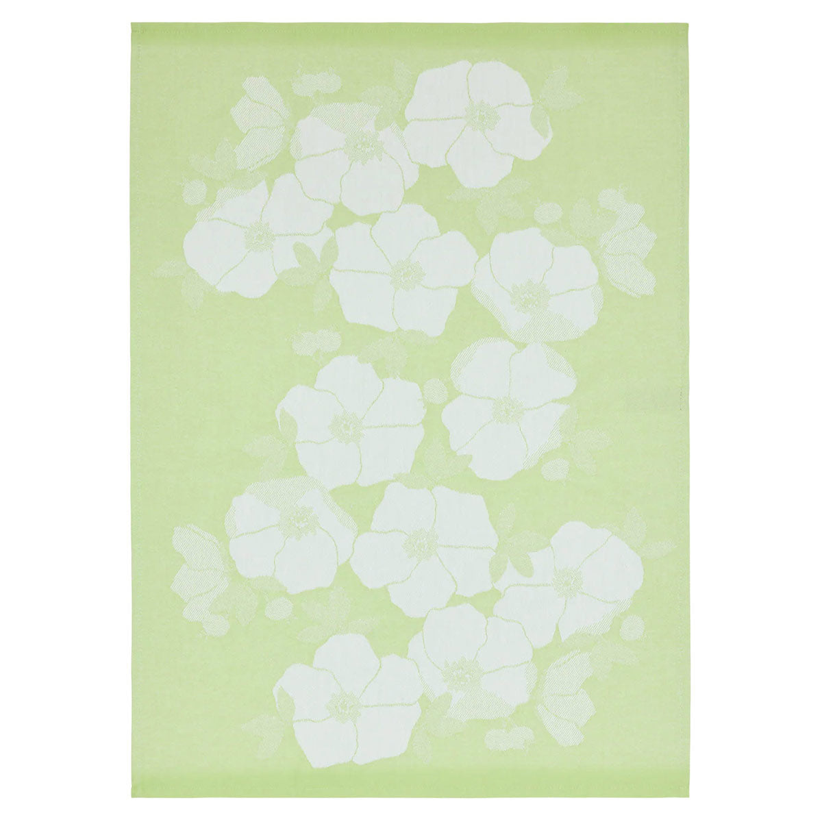 Finlayson Rosa Light Green / White Tea Towel - Set of 2
