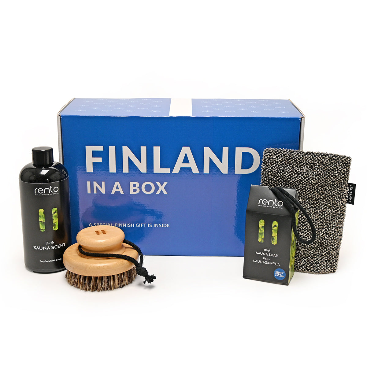 Finland in a Box Sauna Gift Set