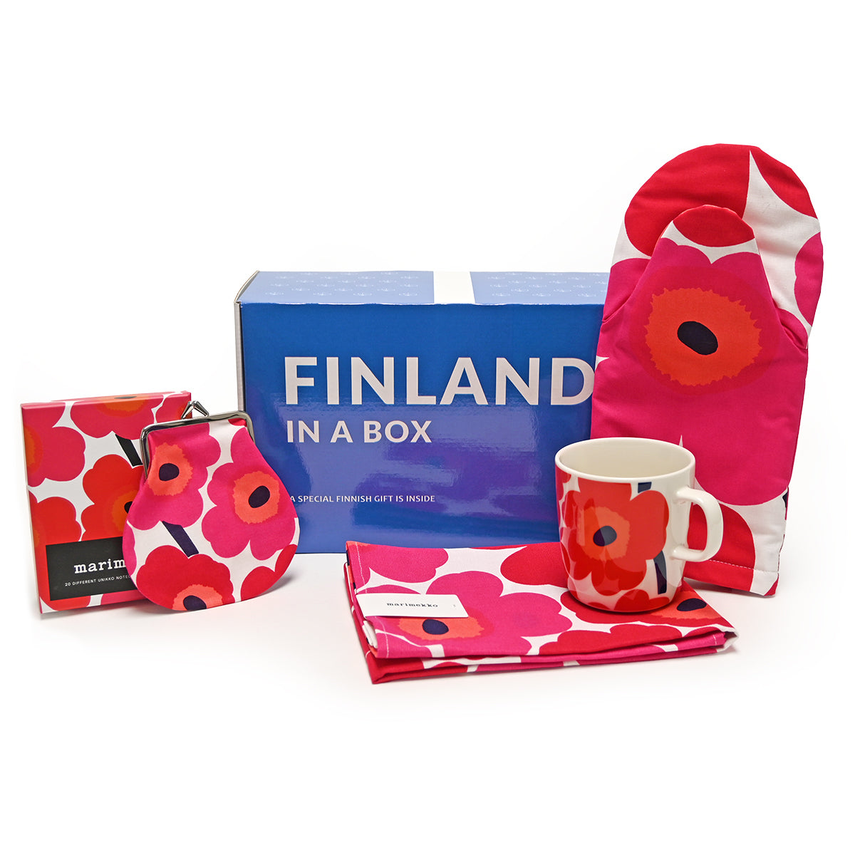Finland in a Box Unikko Gift Set