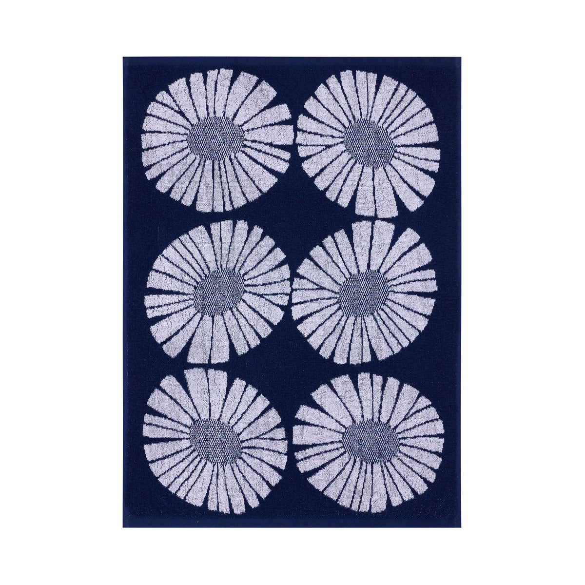 Finlayson Valo Dark Blue / White Hand Towel