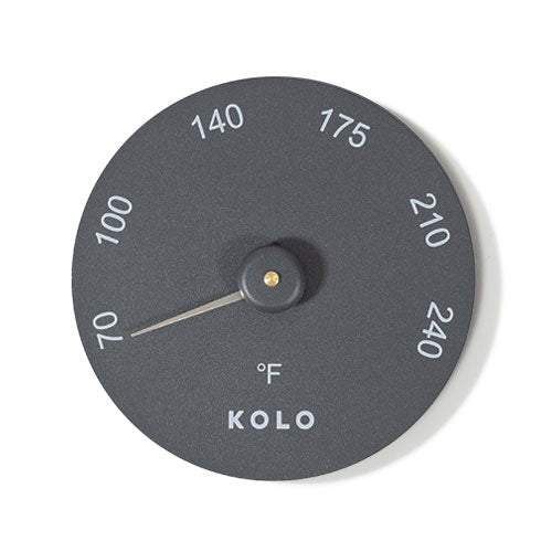 Kolo Black Sauna Thermometer