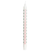 Mistletoe Advent Taper Candle