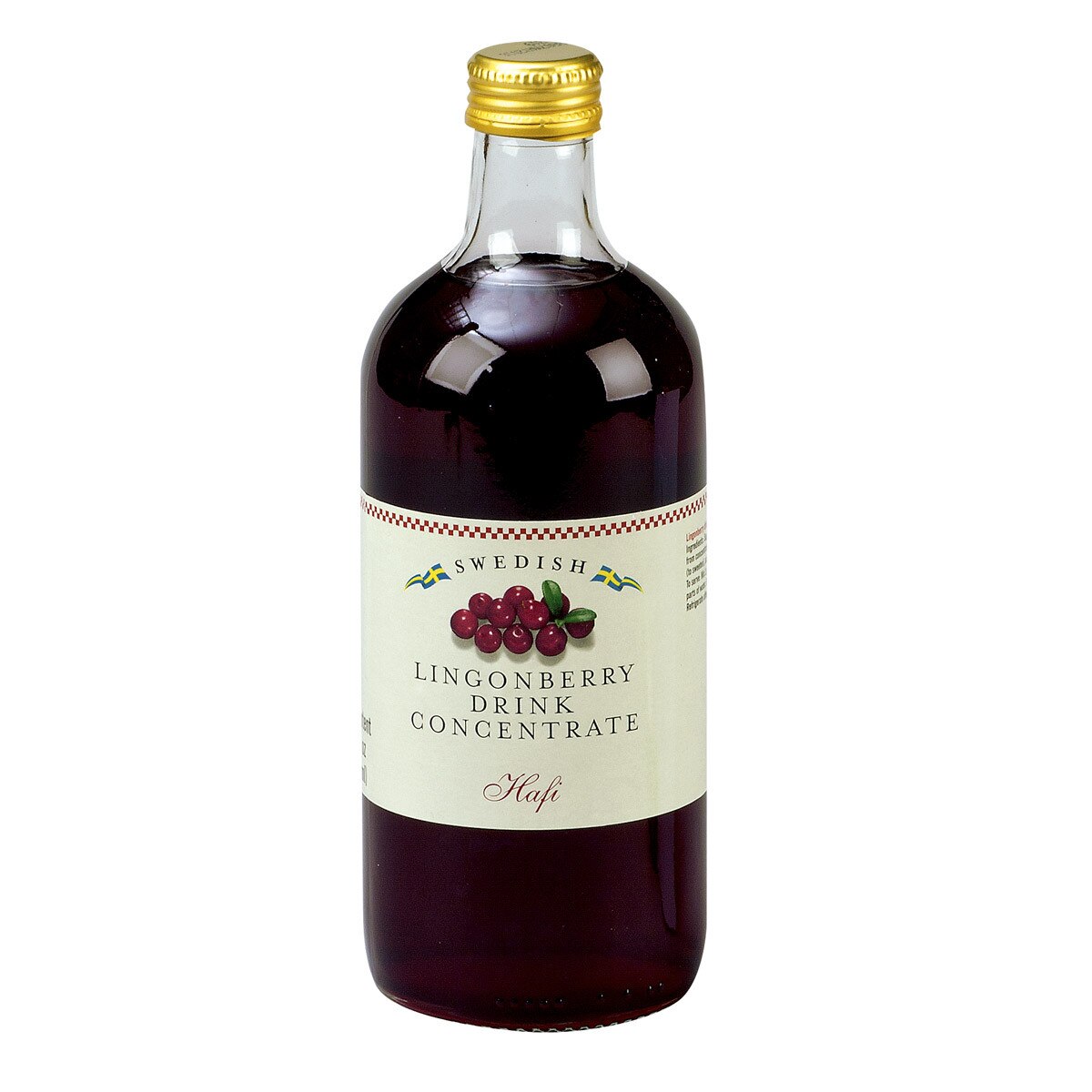 Hafi Lingonberry Drink Concentrate (Saft) - 17 oz