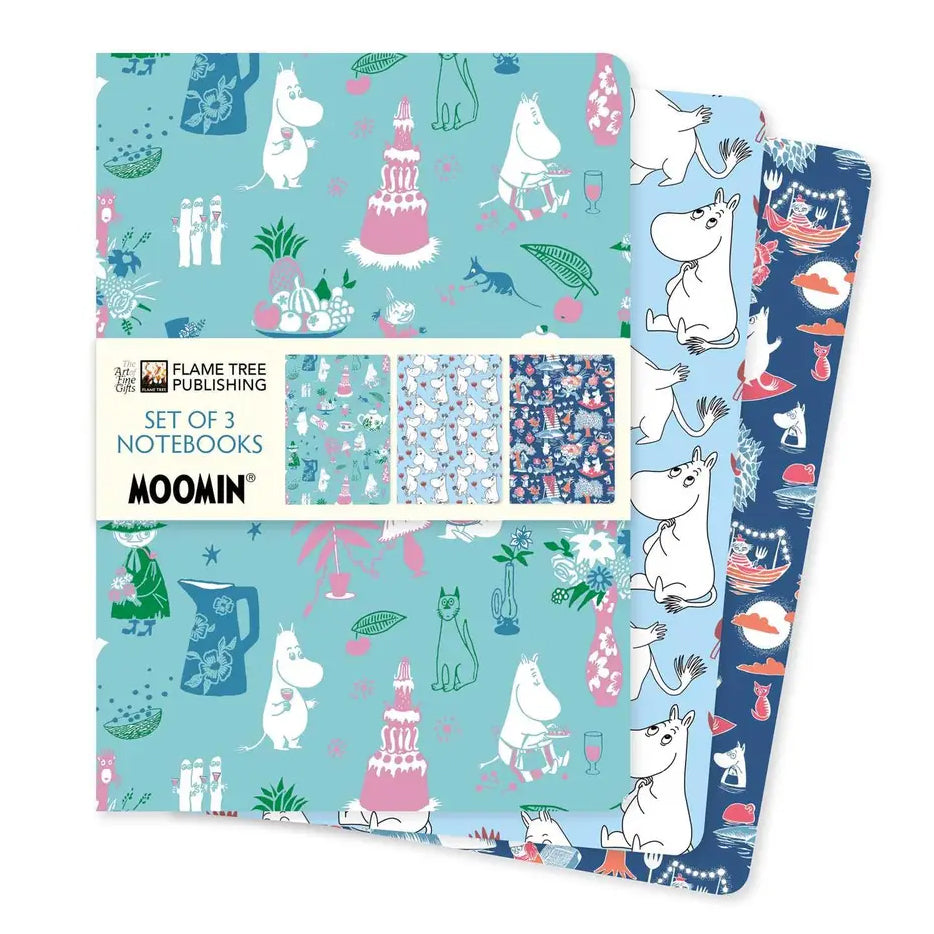 Moomin Classics Standard Notebooks - Set of 3