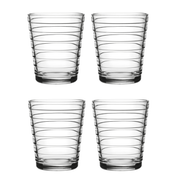 iittala Aino Aalto Clear Medium Tumblers - Set of 4