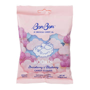 BonBon Moomin Strawberry & Blueberry Sugared Candy Clouds - 4 oz