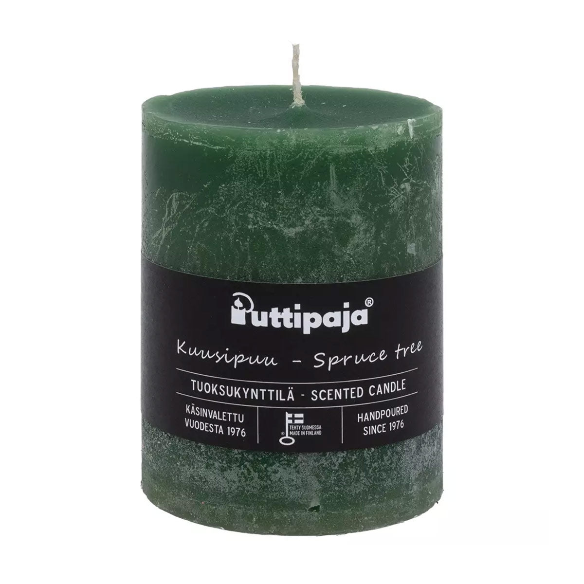 Puttipaja Spruce Tree Scented Green Candle