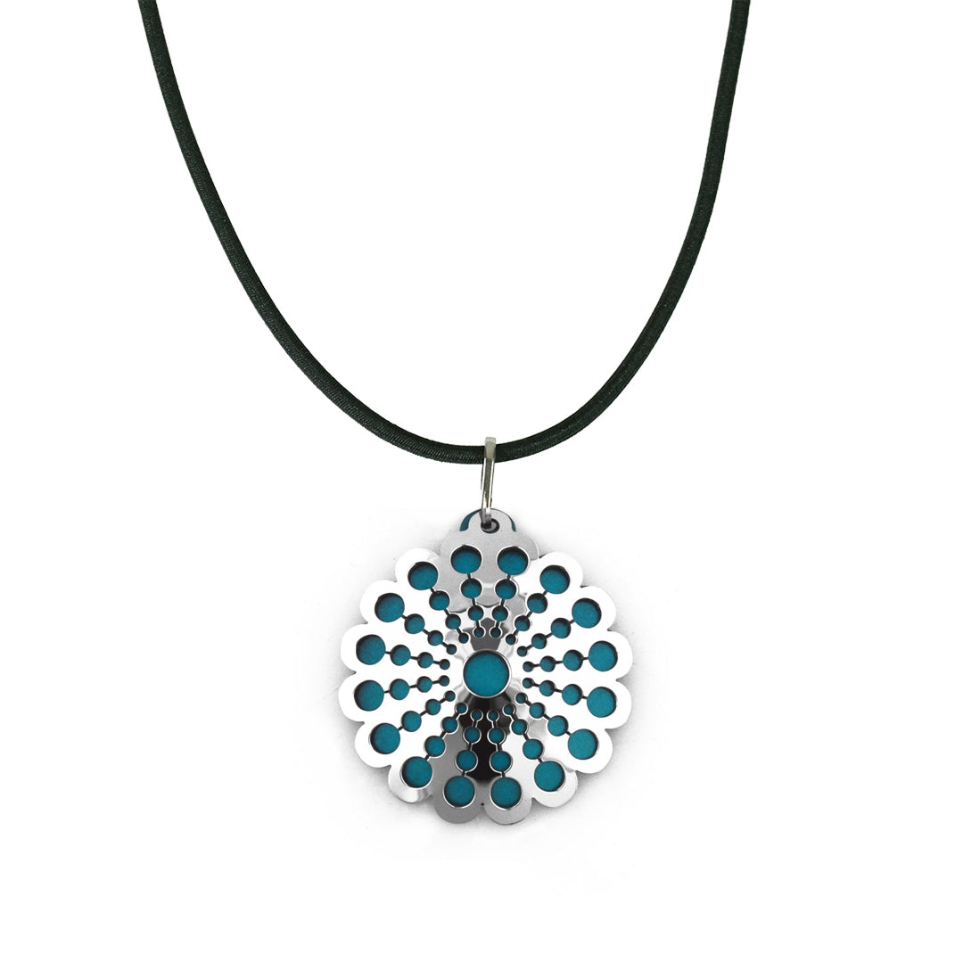Pohjolan Helmi Marigold Turquoise Necklace