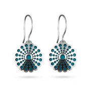 Pohjolan Helmi Marigold Turquoise Earrings