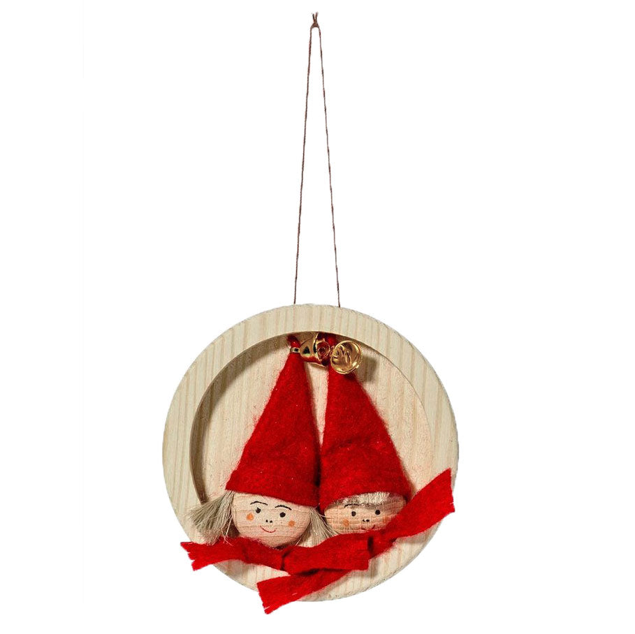 Two Tonttus Pendant Ornament