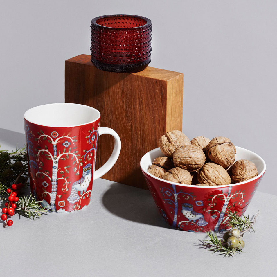 iittala Taika Red Dinnerware