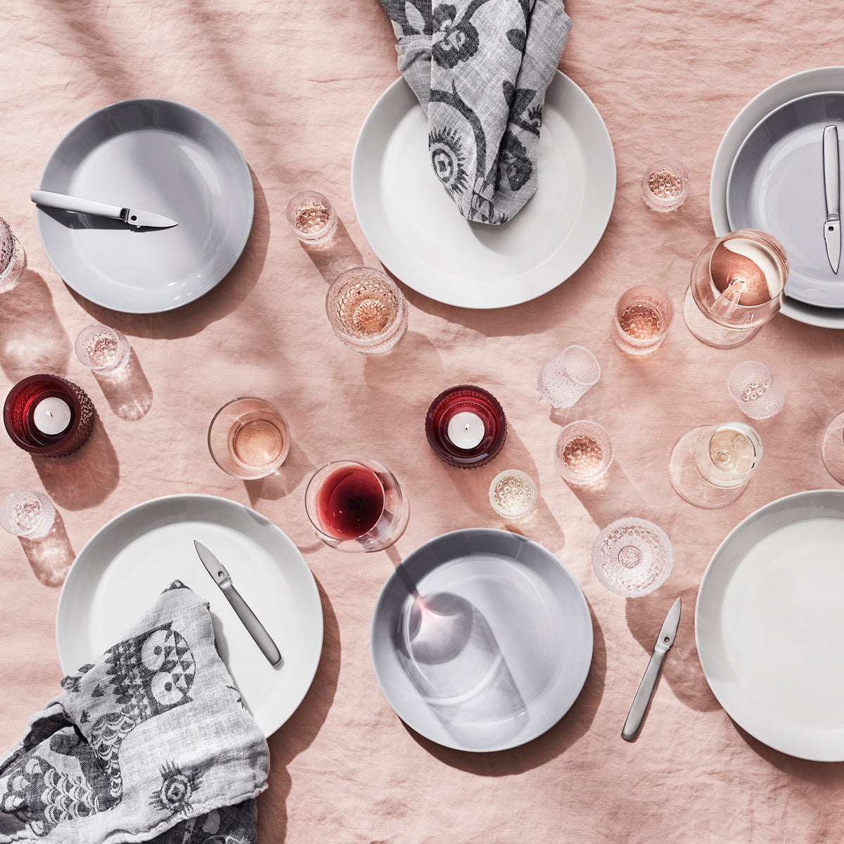 iittala Teema Grey Salad Plate
