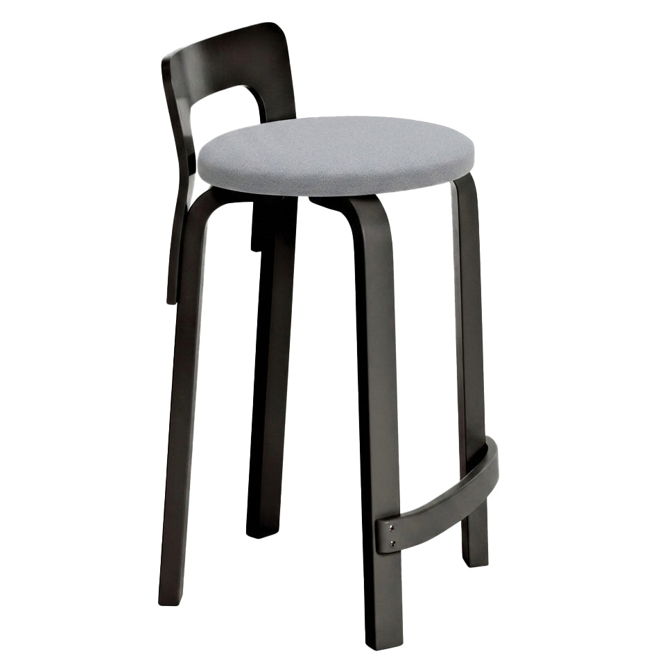 Artek Alvar Aalto High Chair K65 - Upholstered Seat