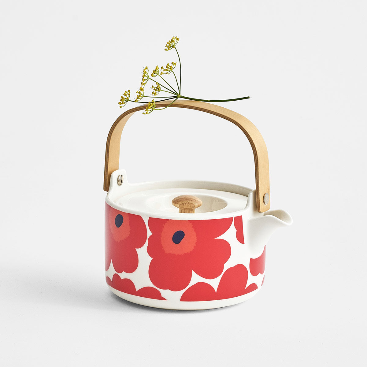 Marimekko Unikko Red Teapot
