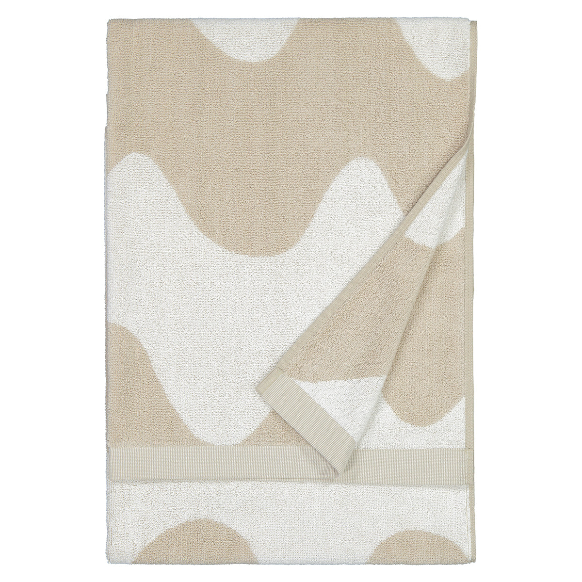 Marimekko Lokki White / Beige Bath Towels