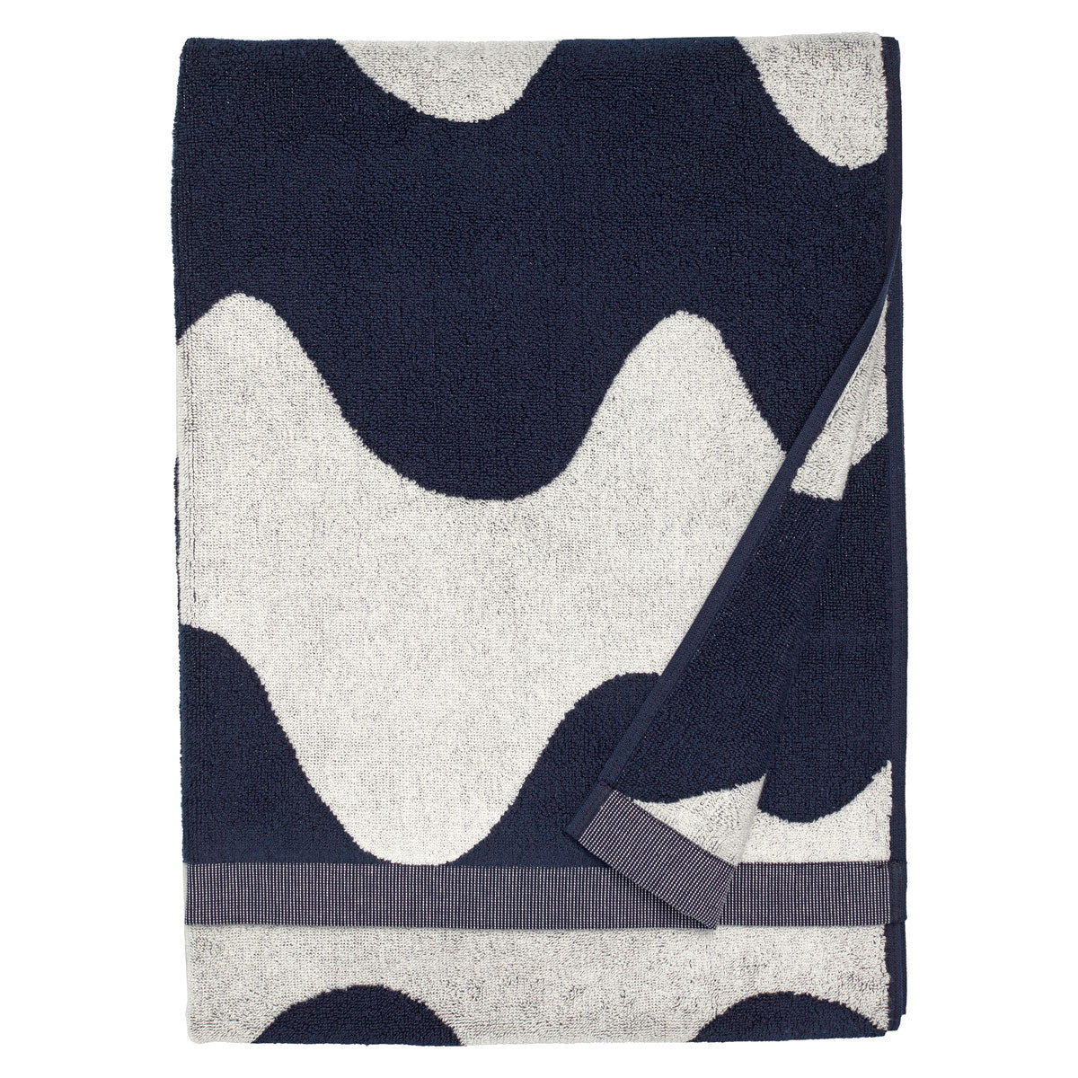 Marimekko Lokki White / Navy Towels