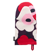 Marimekko Pieni Unikko Plum / Cranberry / Off White Oven Mitt